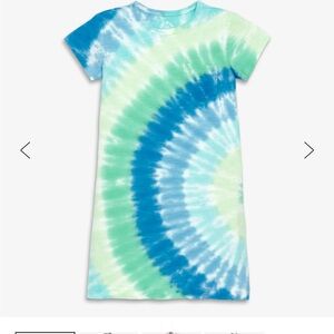 2 Primary Tie-Dye Dresses - 4/5T and 6/7T